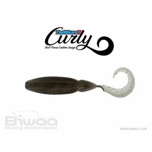 Shad Biwaa TailGunr Curly Golden Shiner 6.3cm, 8buc/plic imagine