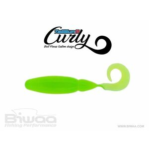 Shad Biwaa TailGunr Curly Limetreuse 9cm, 7buc/plic imagine
