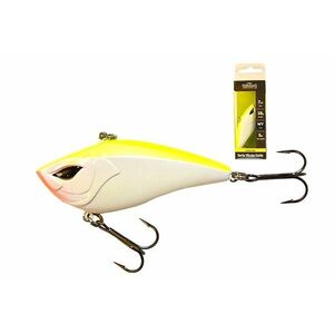 Vobler Wizard Vertix Vibrato Rattle Sinking White-Yellow, 7cm, 16g imagine