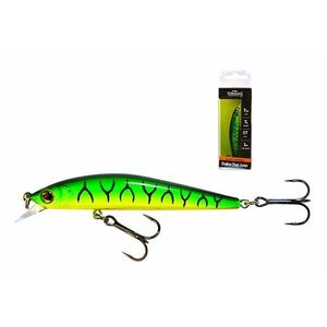 Vobler Wizard Shallow Shad Junior Slow Sinking Chartreuse Tiger, 7cm, 7g imagine