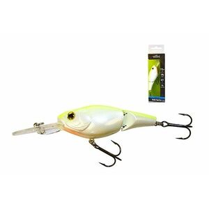Vobler Wizard Rattle Twin Pro Floating White Yellow, 7.5cm, 16g imagine
