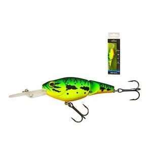 Vobler Wizard Rattle Twin Pro Floating Chartreuse Tiger, 7.5cm, 16g imagine