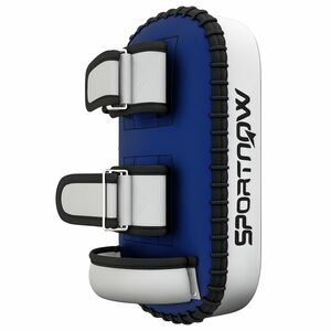 SPORTNOW Scut Box Lovituri Brat Muay Thai Karate Taekwondo Kickboxing Antrenament Albastru | Aosom Romania imagine