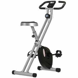 SPORTNOW Bicla 8Niv Magnetic LCD Puls | Aosom Romania imagine