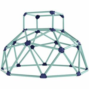 AIYAPLAY Cupolă de cățărat Ø182, 5cm rezistentă la UV, impermeabil, dom de cățărat pentru copii până la 90 kg, pentru 3-8 ani, plastic Albastru | Aosom Romania imagine