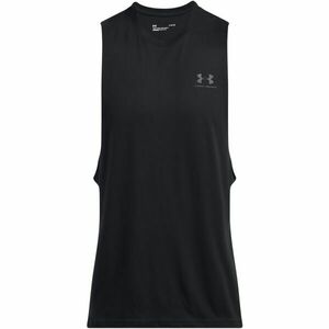 Under Armour LEFT CHEST CUT OFF Maiou pentru bărbați, negru, mărime L imagine