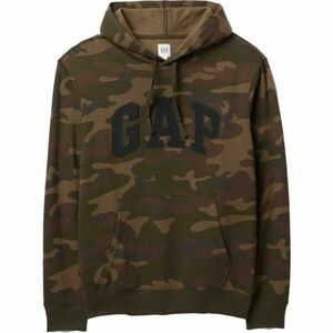 GAP V-PRINTED HERITAGE LOGO PO Hanorac de bărbați, maro, mărime imagine