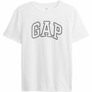 GAP V-FRCH SS LOGO TEE - NO FILL Tricou băieți, alb, mărime imagine