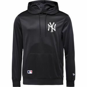 New Era NEW YORK YANKEES MLB ESSENTIALS HOODIE Hanorac pentru bărbați, negru, mărime imagine