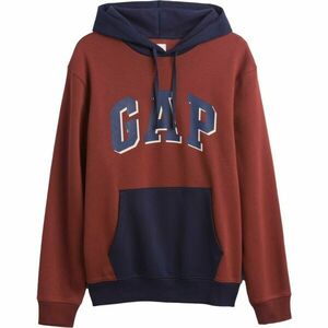 GAP V-HERITAGE LOGO PO SNL - COLORBLOCK Hanorac casual pentru bărbați, maro, mărime imagine