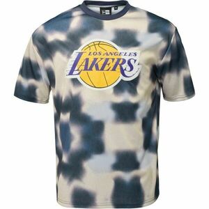 New Era LA LAKERS NBA ALL OVER PRINT Tricou de bărbați, albastru închis, mărime imagine