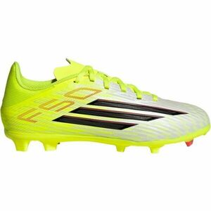 adidas F50 LEAGUE FG/MG J Ghete de fotbal copii, galben, mărime 38 2/3 imagine