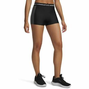 Under Armour HEATGEAR RIB SHORTY Pantaloni scurți pentru femei, negru, mărime M imagine