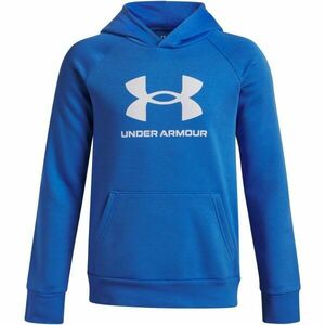 Under Armour RIVAL FLEECE BL HOODIE Hanorac de băieți, albastru, mărime L imagine