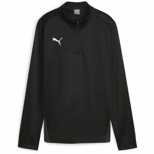 Puma TEAMGOAL TRAINING 1/4 ZIP TOP W Tricou sport pentru femei, negru, mărime imagine