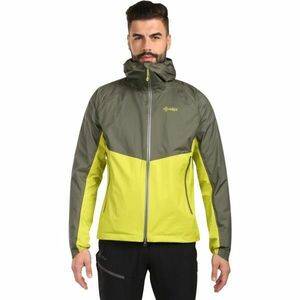 KILPI HURRICANE Geacă hardshell pentru bărbați, verde deschis, mărime XXXL imagine