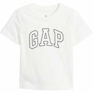GAP V-FRCH SS LOGO COLOR IN T Tricou pentru copii, alb, mărime 3Y imagine