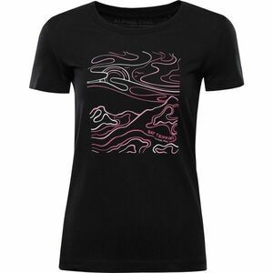 ALPINE PRO VRASA Tricou pentru femei, negru, mărime imagine