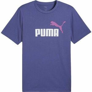 Puma ESSENTIALS 2COLOR SMALL NO 1 LOGO TEE Tricou bărbați, albastru, mărime imagine