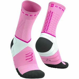 Compressport ULTRA TRAIL SOCKS V2.0 Șosete de alergare, roz, mărime imagine