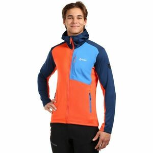KILPI SEVELEN Hanorac fleece bărbați, portocaliu, mărime imagine