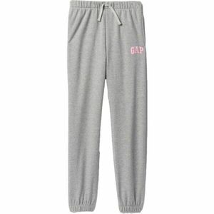 GAP V-FRCH LOGO Pantaloni de trening de fată, gri, mărime imagine