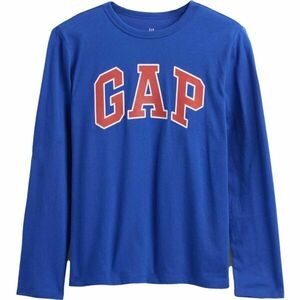 GAP V-FRCH LS LOGO VALUE TEE Tricou băieți, albastru, mărime imagine
