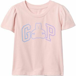 GAP V-FRCH VALUE LOGO Tricou pentru fete, roz, mărime 5Y imagine