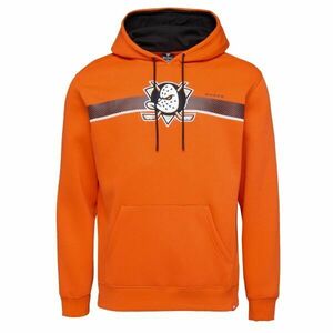 FANATICS ANAHEIM DUCKS WRIST SHOT HOODIE Hanorac, portocaliu, mărime imagine