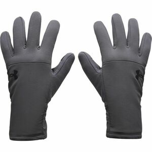 Under Armour STORM FLEECE GLOVES Mănuși de bărbați, gri închis, mărime L imagine