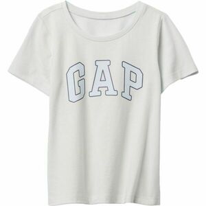 GAP V-LOGO Tricou fete, alb, mărime 3Y imagine