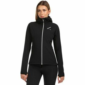 KILPI FRENSIS Hanorac fleece cu glugă pentru femei, negru, mărime imagine