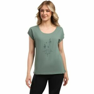 KILPI ROANE Tricou din bumbac pentru femei, kaki, mărime imagine