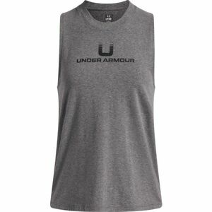 Under Armour VARSITY U TANK Maiou damă, gri, mărime M imagine