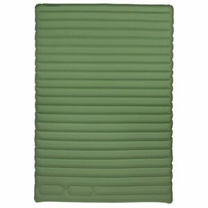Crossroad TUBE PUMP DUO Saltea gonflabilă cu pompă de picior pentru două persoane, verde închis, mărime imagine
