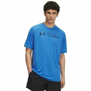 Under Armour TECH REFLECTIVE Tricou pentru bărbați, albastru, mărime S imagine