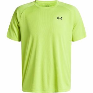 Under Armour TECH TEXTURED Tricou pentru bărbați, verde deschis, mărime L imagine