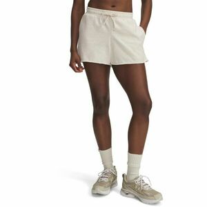 Under Armour RIVAL TERRY SHORT Șort damă, bej, mărime M imagine