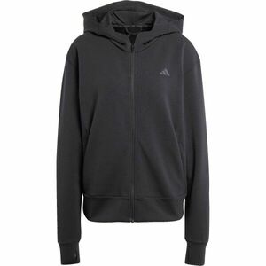 adidas D4T FZ HOODIE Hanorac pentru femei, negru, mărime imagine