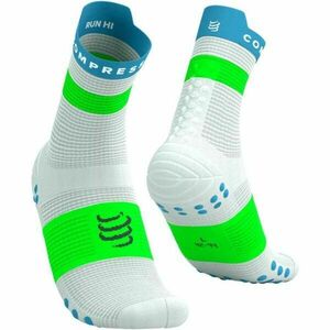 Compressport PRO RACING SOCKS V4.0 RUN Șosete alergare, alb, mărime imagine
