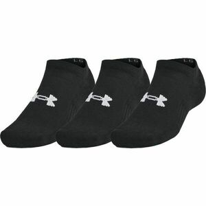 Under Armour TRAINING COTTON NO SHOW 3PK Șosete unisex, negru, mărime imagine