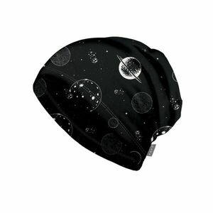 UNUO BASIC Căciulă fleece copii, negru, mărime imagine