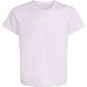 adidas TRAIN ESSENTIALS REGULAR FIT LOGO KIDS Tricou de antrenament fete, mov, mărime imagine