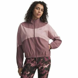Under Armour RIVAL WOVEN JACKET Geacă femei, vișiniu, mărime M imagine
