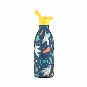 COOL BOTTLES KIDS GALACTIC RIDE 3D 500 ML Termos pentru copii, albastru închis, mărime 500 ML imagine