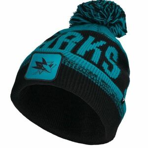 FANATICS SAN JOSE SHARKS THRIVE CUFFED POM BEANIE Căciulă, negru, mărime imagine
