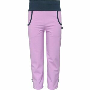 UNUO BASIC Pantaloni softshell copii, mov, mărime 116-122 imagine
