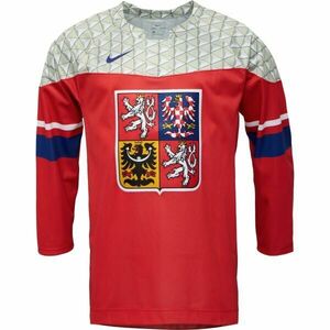 Nike MEN'S IIHF REPLICA CZECH REPUBLIC Tricou de hochei bărbați, roșu, mărime imagine