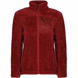 ALPINE PRO FERADA Hanorac din fleece pentru femei, vișiniu, mărime imagine