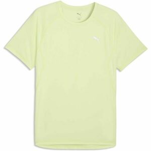 Puma RUN FAVORITE VELOCITY TEE Tricou sport pentru bărbați, verde deschis, mărime imagine